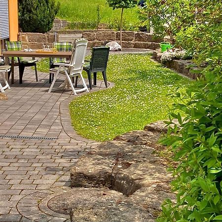 Ferienwohnung Gerne-Da Großrinderfeld Kültér fotó