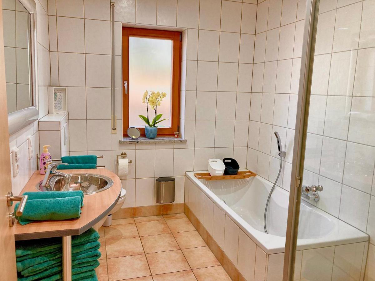 Ferienwohnung Gerne-Da Großrinderfeld Kültér fotó