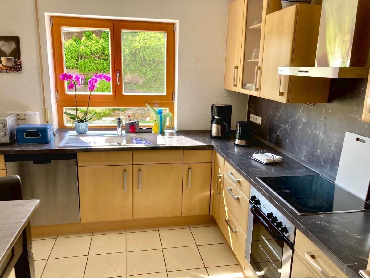 Ferienwohnung Gerne-Da Großrinderfeld Kültér fotó