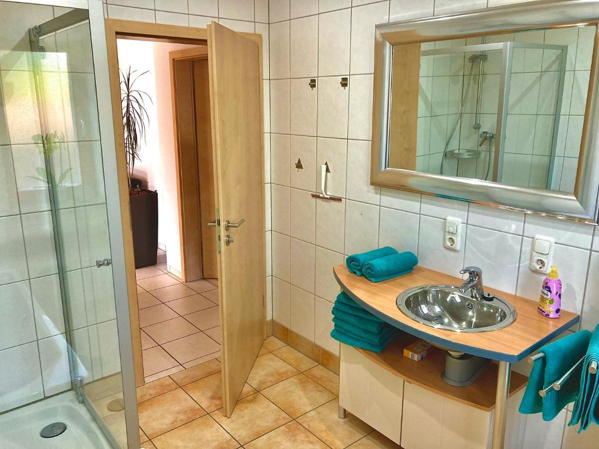 Ferienwohnung Gerne-Da Großrinderfeld Kültér fotó
