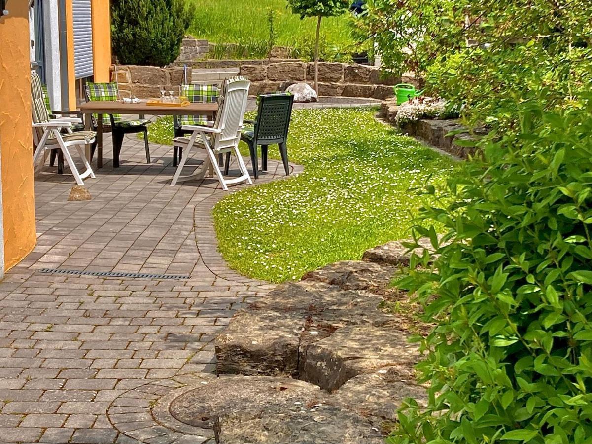 Ferienwohnung Gerne-Da Großrinderfeld Kültér fotó