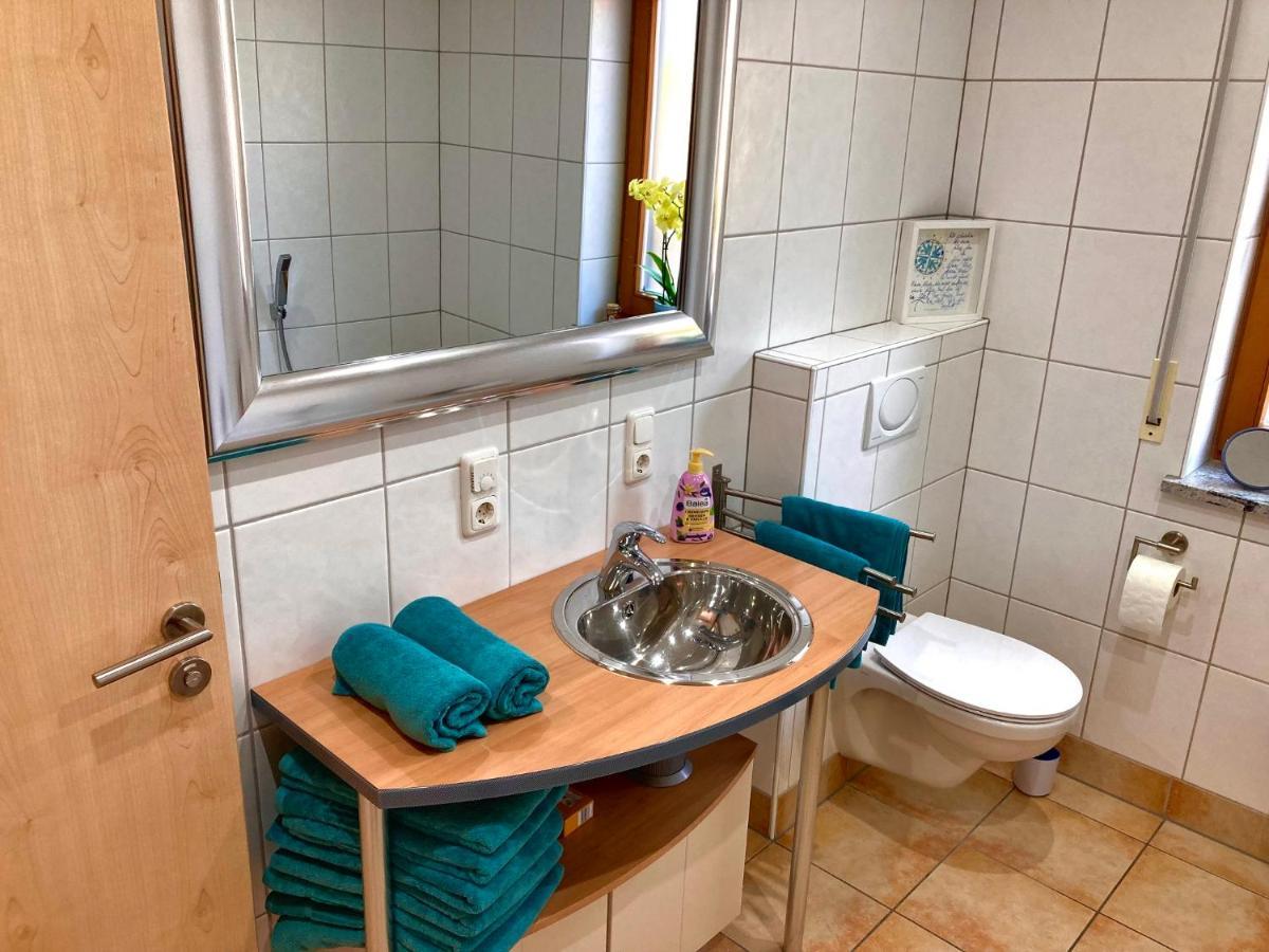 Ferienwohnung Gerne-Da Großrinderfeld Kültér fotó
