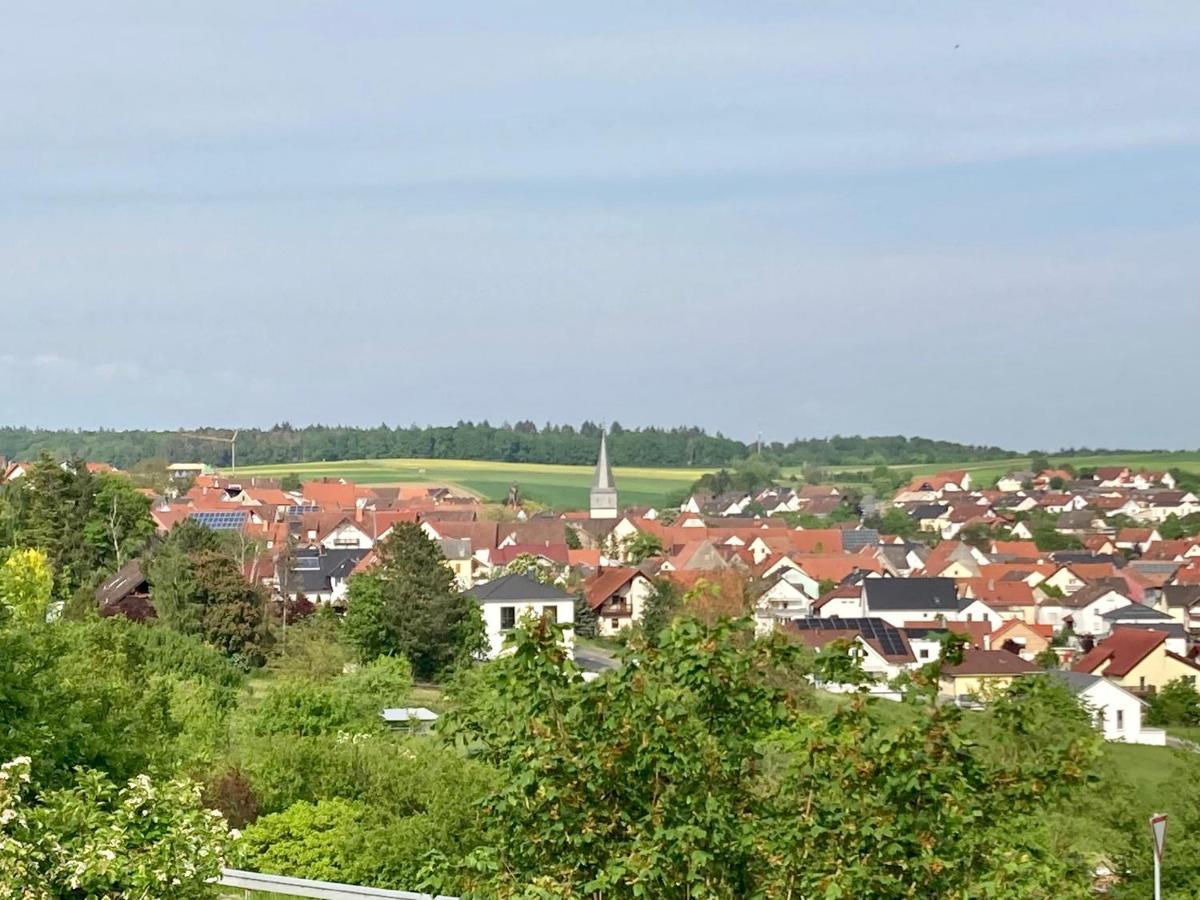 Ferienwohnung Gerne-Da Großrinderfeld Kültér fotó